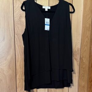 Michael Kors Black Sleeveless Blouse